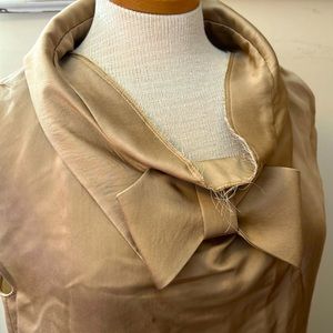 Marni Italian silk bow shirt